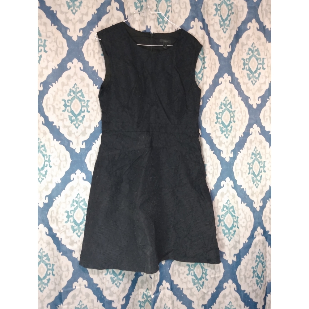 J Crew Cocktail Black dress